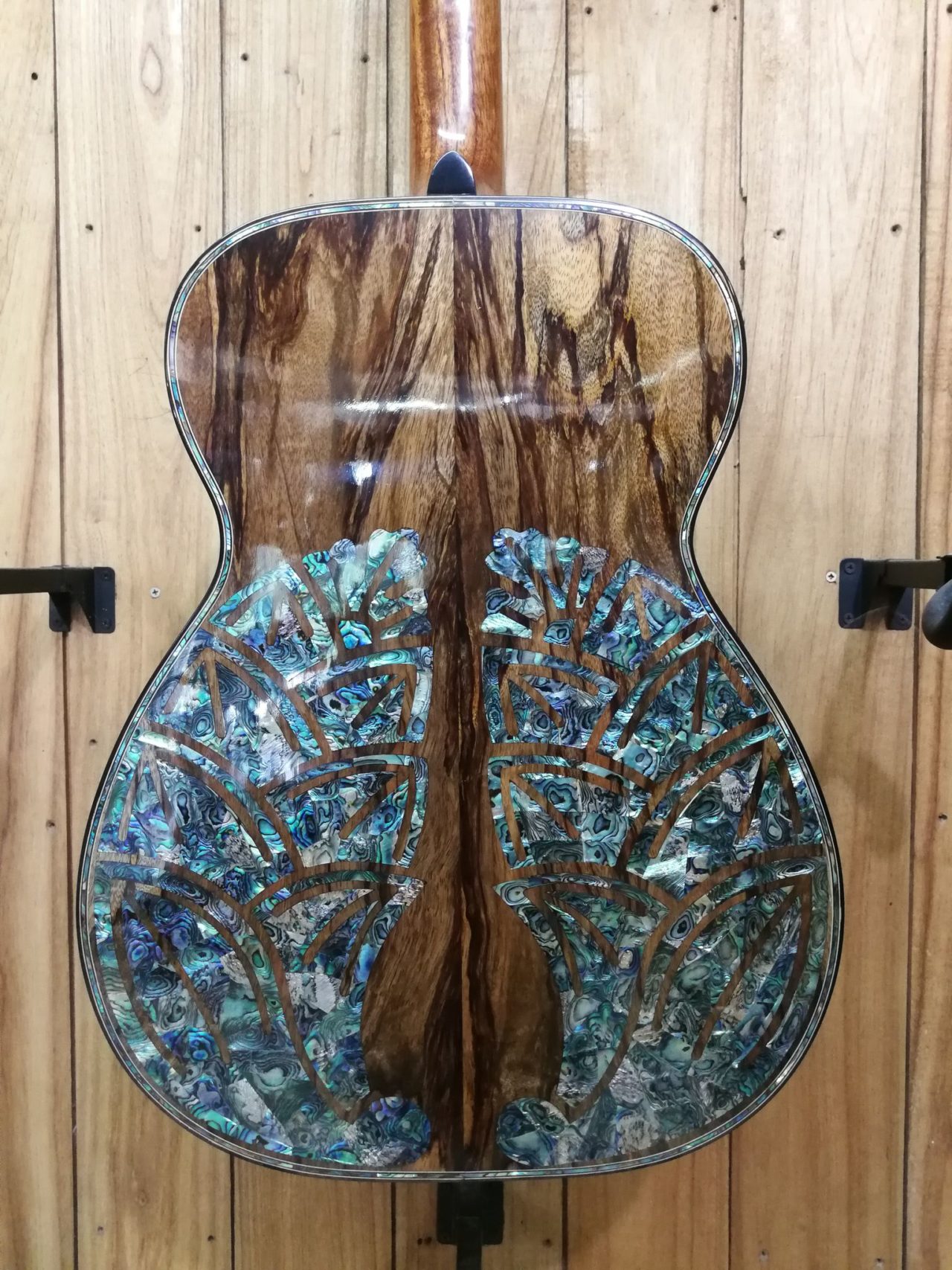 Custom Abalone Shell Inlay