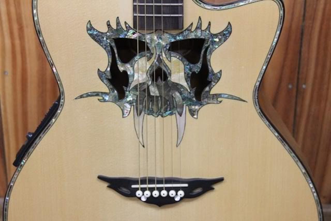 Custom Mother of Pearl Shell Inlay